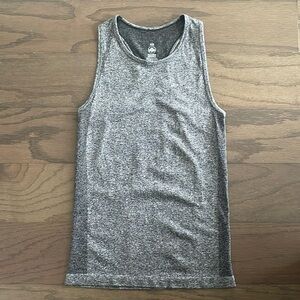 Senita Athletics Grey Seamless Tank - Size XS